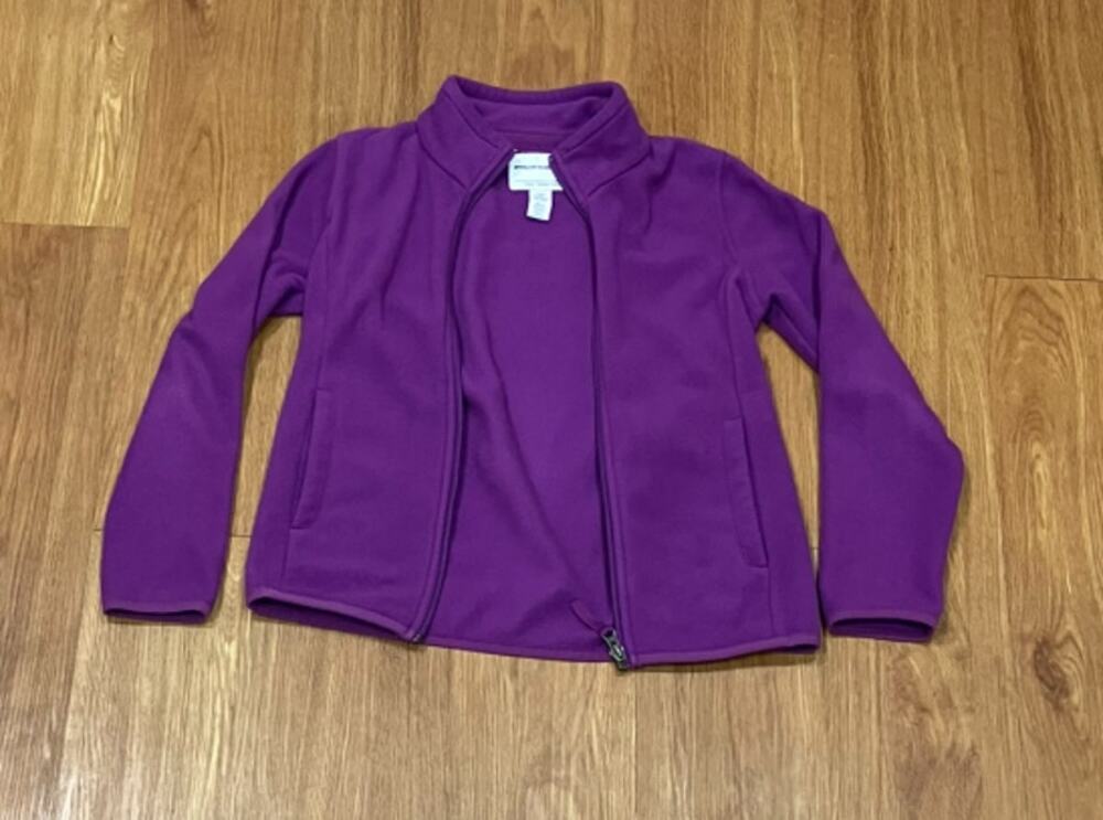 Amazon Essentials Girls Zip Up Sweatshirt Fleece Jacket 10/L